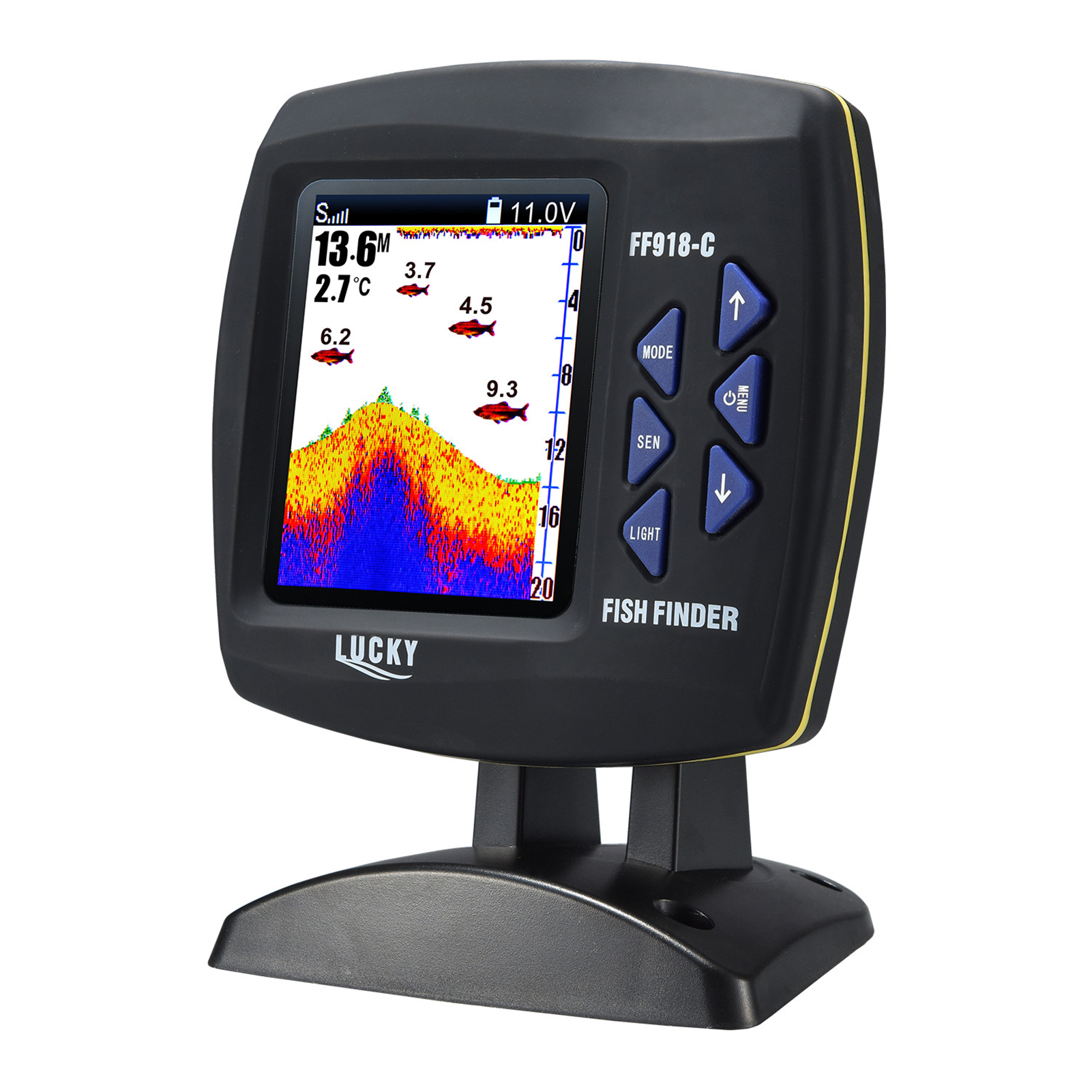 Fish Finder Transducer - Fish Finder Wired Transducer Sensor Fishfinder