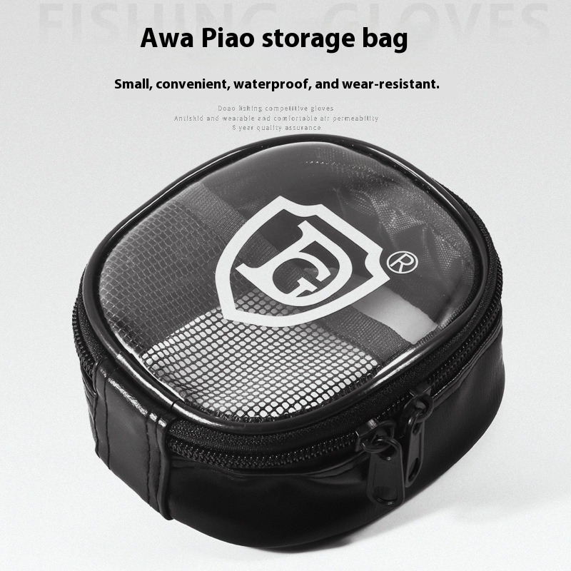 Fish Finder Case - Mesh transparent Apo storage bag, Apo