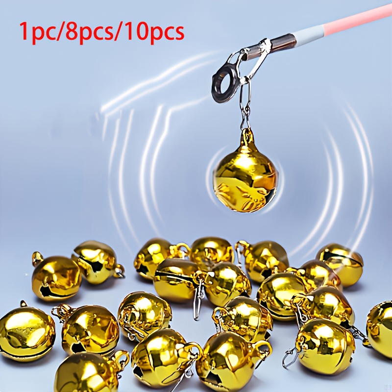 Bite Alarm - 8Pcs Fishing Bite Alarm Bells, Portable