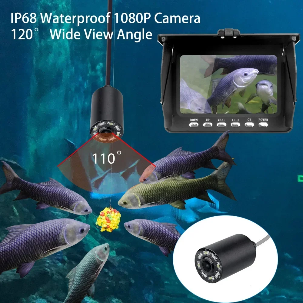 Fish Finder 5.0 Inch LCD Displ - Fish Finder Cable avis et prix