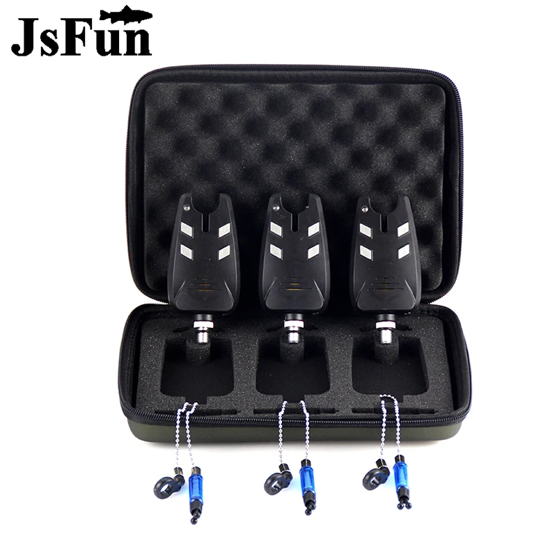 JSFUN 3PCS Carp Fishing Alarm  - Bite Indicator avis et prix