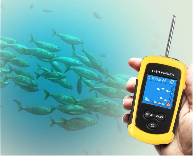 Wireless Fish Finder,0.6m-40m  - Fish Finder Portable avis et prix