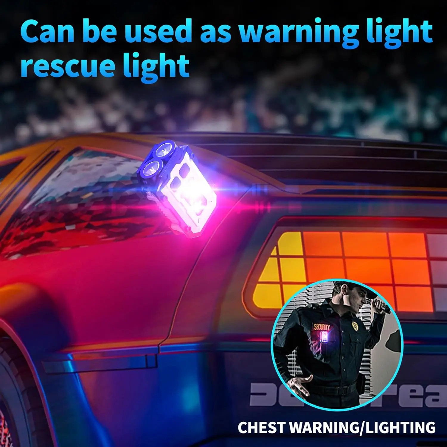 Clip-On Flashlight Rechargeabl - Fishing Light avis et prix