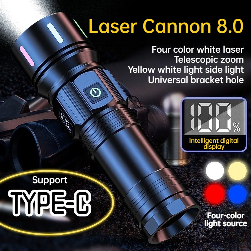 Strong Light LED Flashlight Te - Fishing Light avis et prix