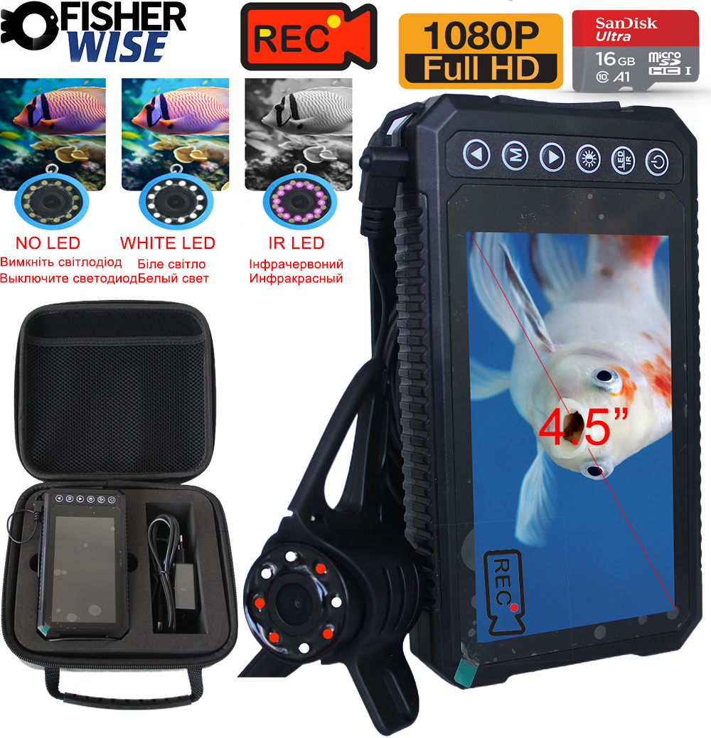 Mutil Lanuage 4.5Inch IPS 1080 - Underwater Camera avis et prix