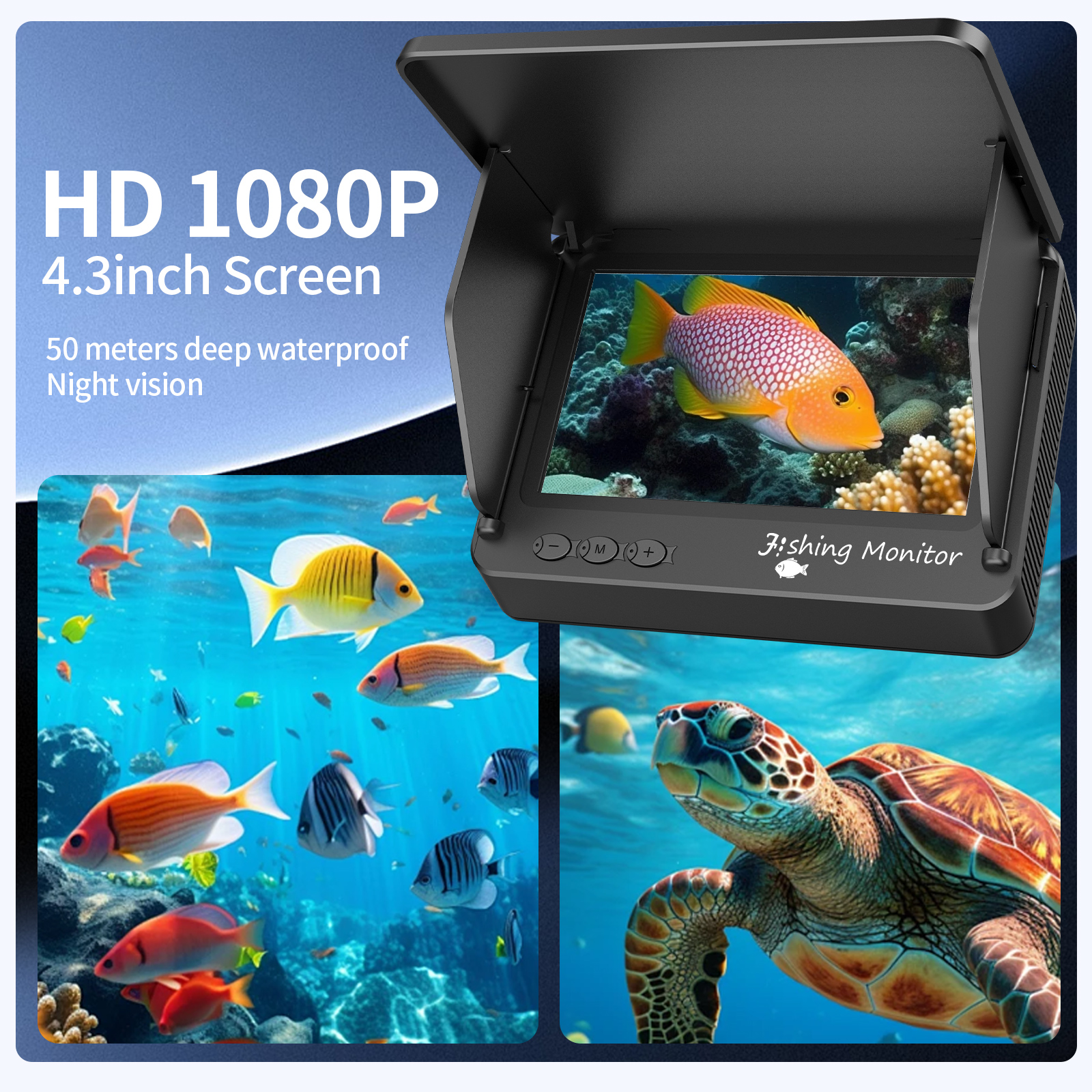 Underwater Fishing Camera 1080 - Fishing Depth Finder avis et prix
