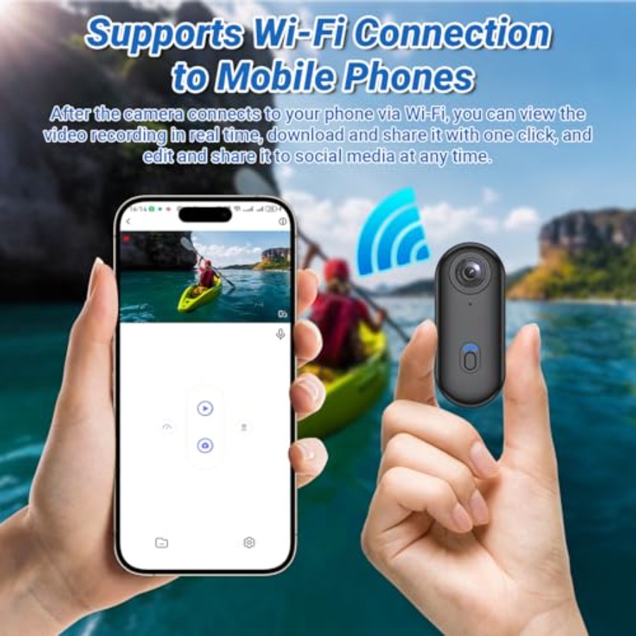 4K Action Camera for Cycling H - Fishing Camera avis et prix