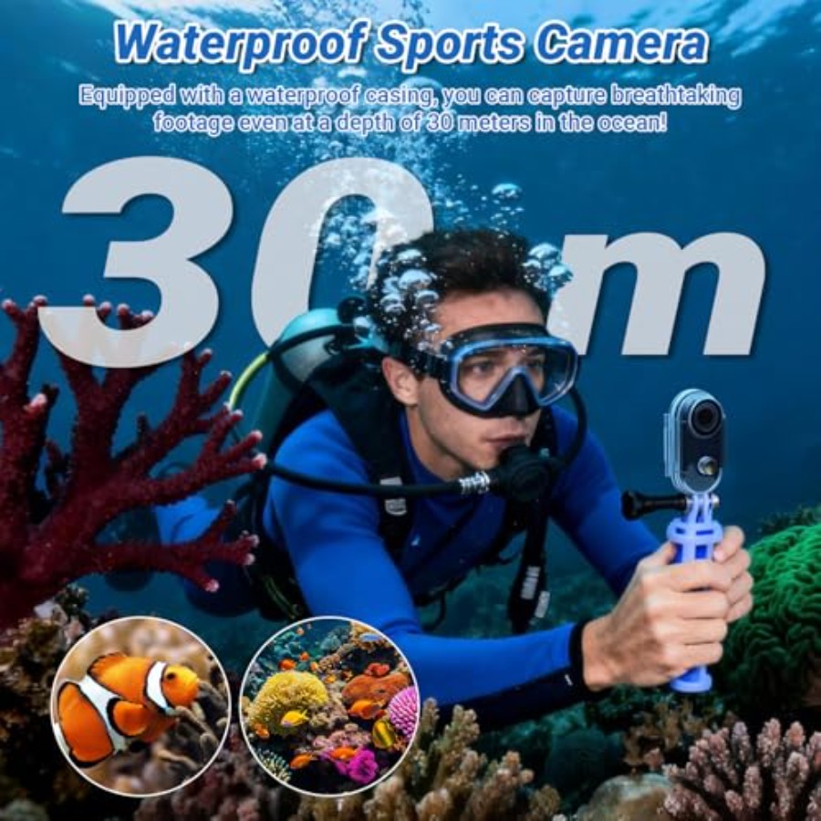 4K Action Camera for Cycling H - Fishing Camera avis et prix