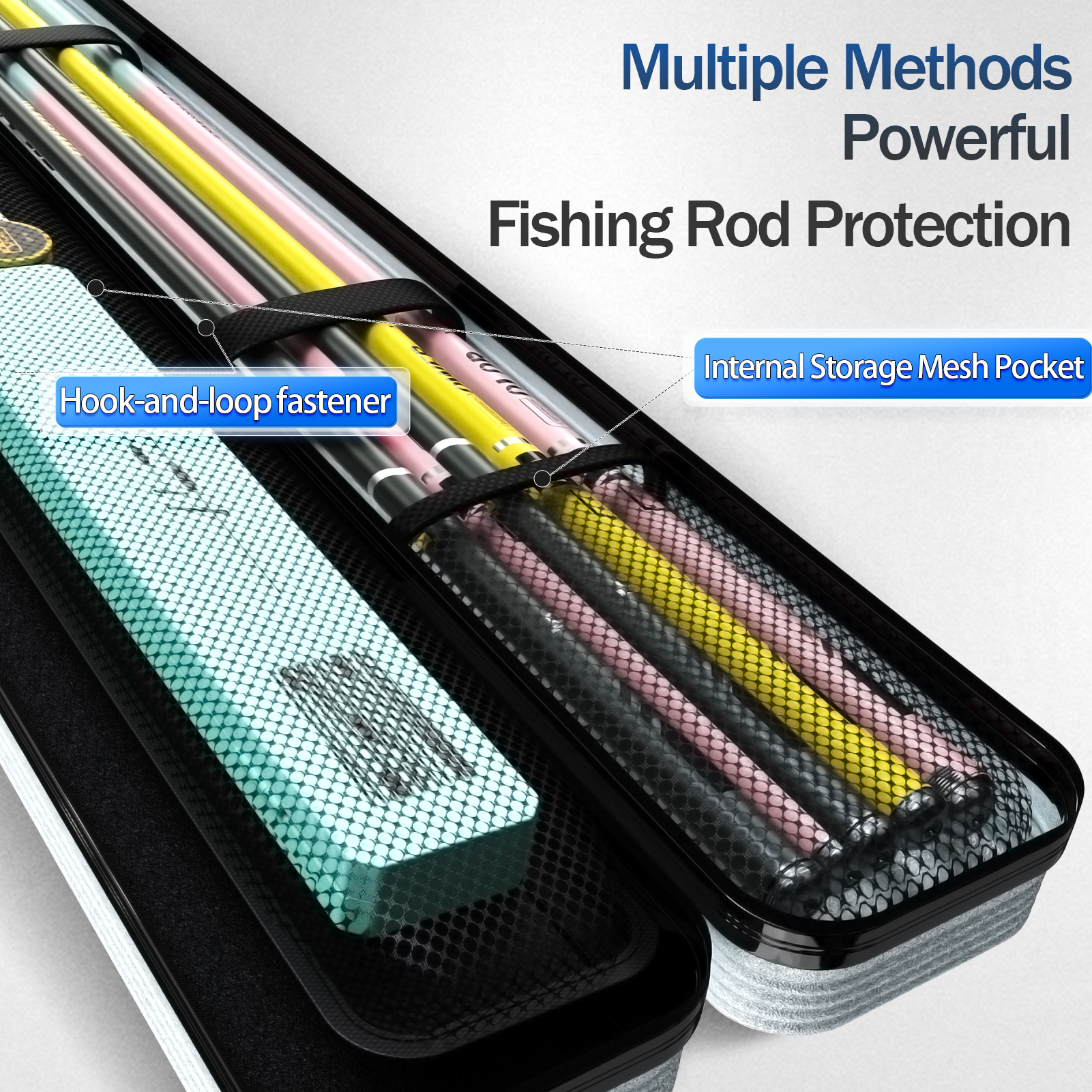 Large-Capacity Fishing Rod Cas - Fish Finder Case avis et prix