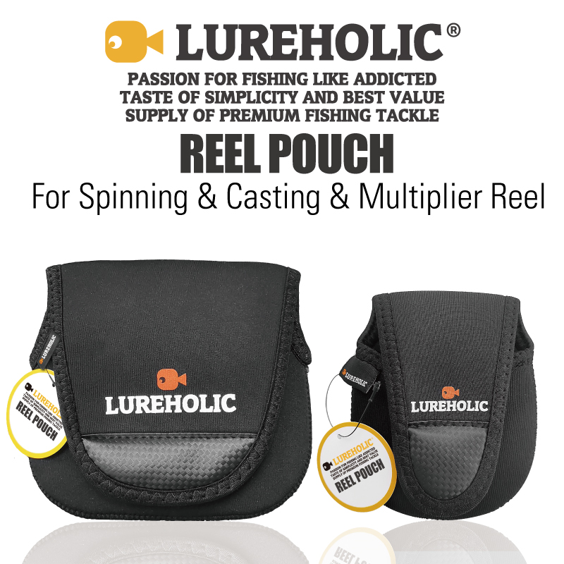 LUREHOLIC Thick neoprene Reel  - Fish Finder Case avis et prix