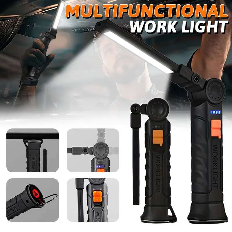 Rechargeable Magnetic Work Lig - Fishing Light avis et prix