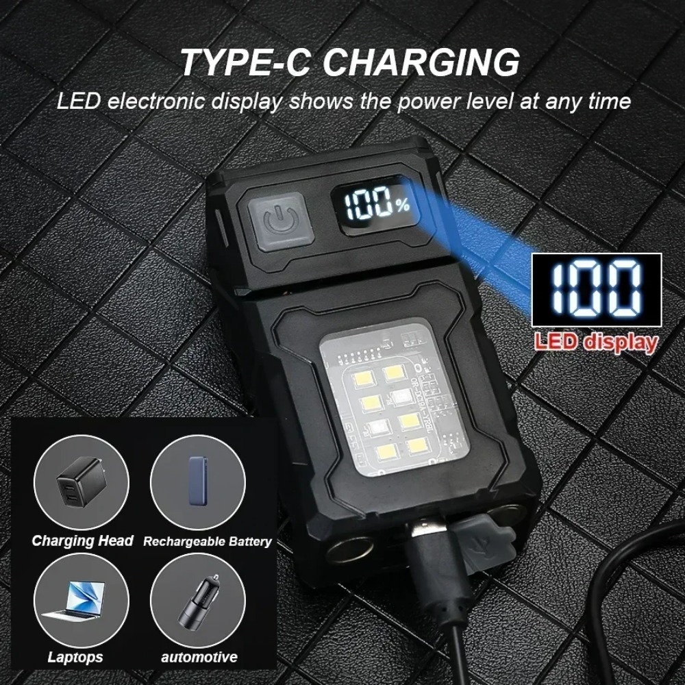 180° Rotatable LED Flashlight  - Fishing Light avis et prix