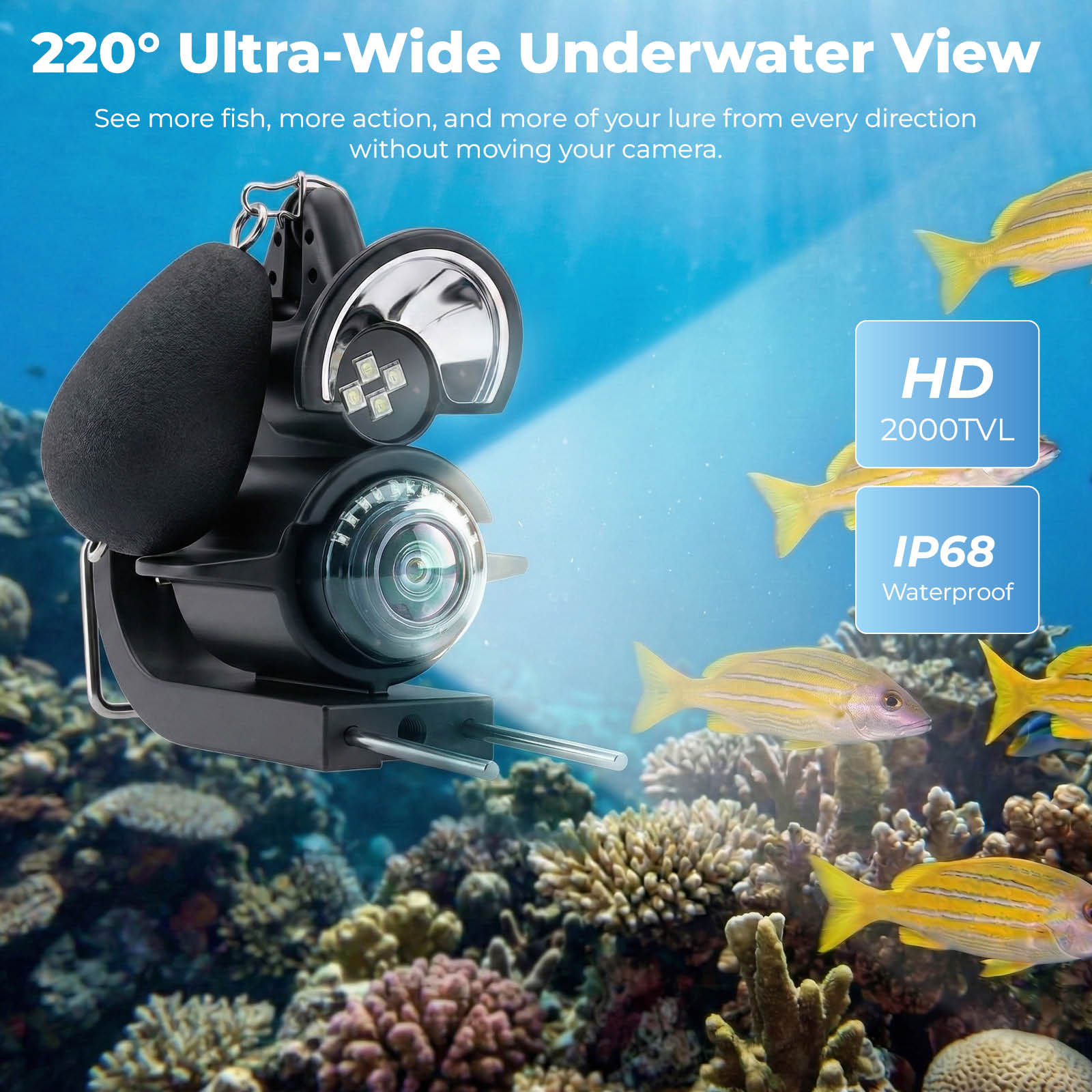 Portable Underwater Visual Fis - Fish Finder Portable avis et prix