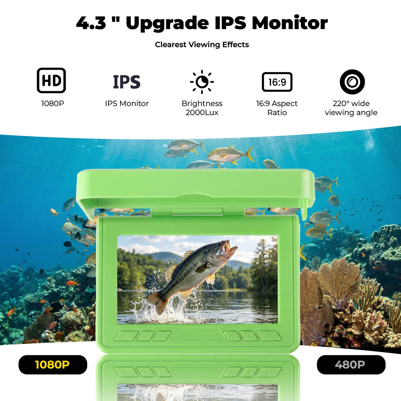 Portable Underwater Visual Fis - Fish Finder Portable avis et prix
