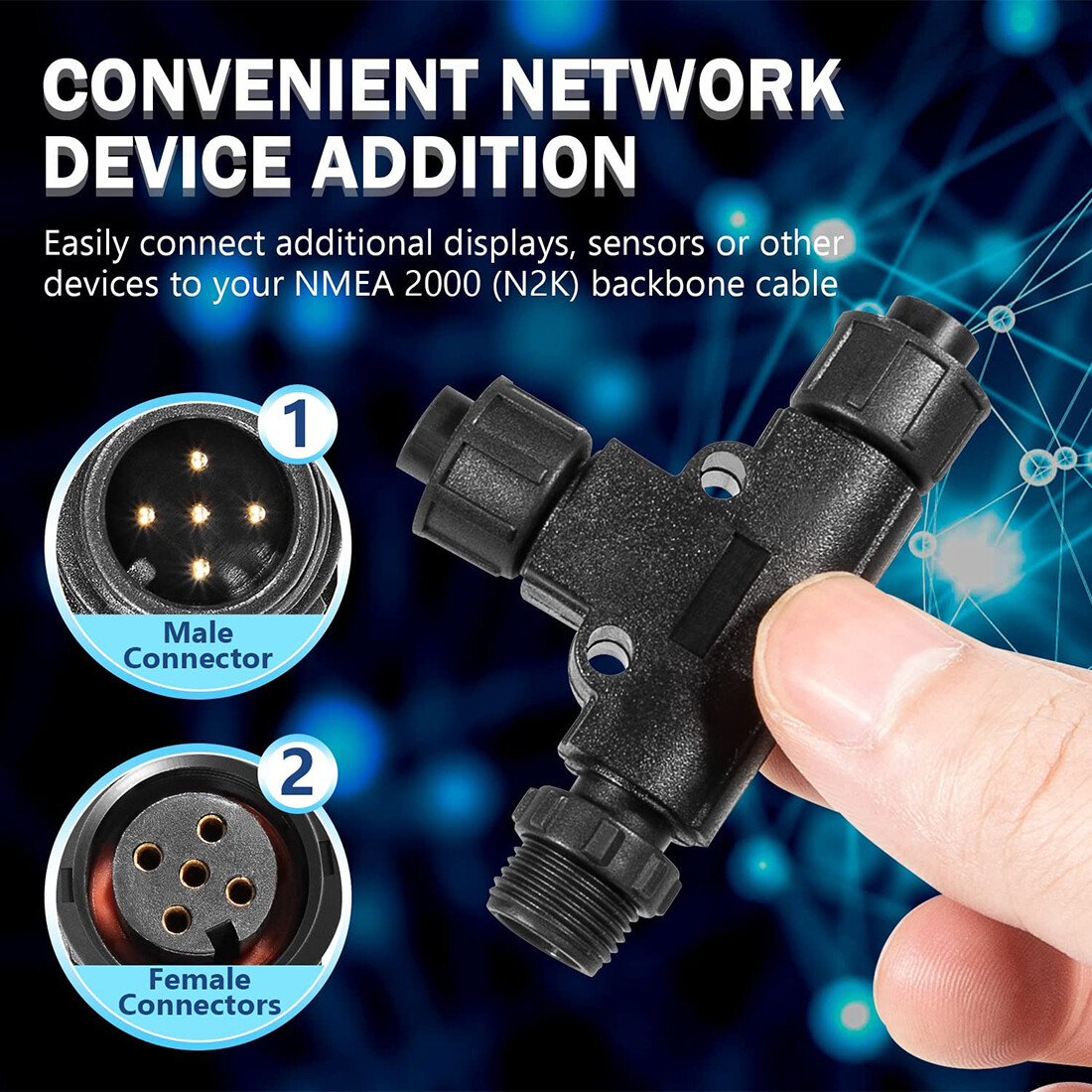 for NMEA 2000 Micro-C T-Connec - Fish Finder Cable avis et prix