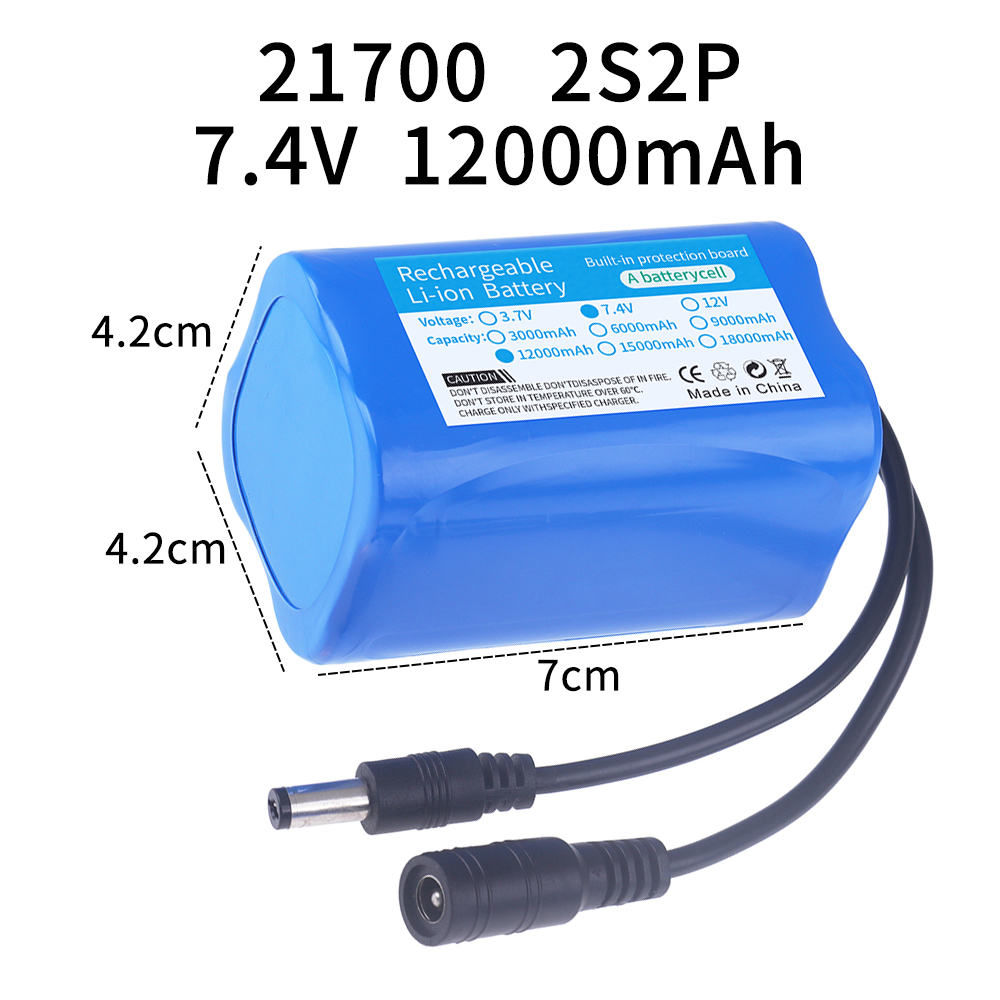 7.4V battery 3000mah/6000mah/9 - Fish Finder Charger avis et prix