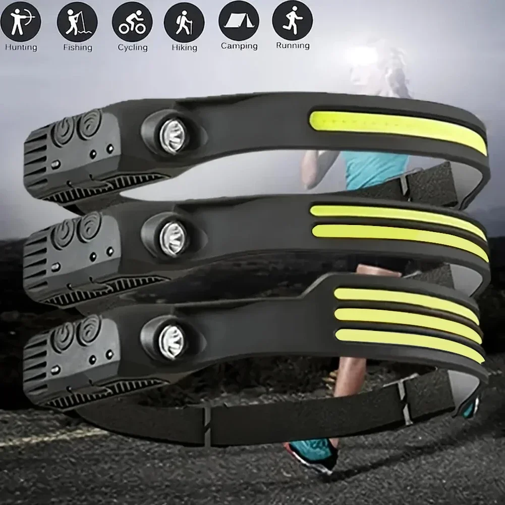 LED Sensor Headlamp Built-in B - Fish Finder Battery avis et prix