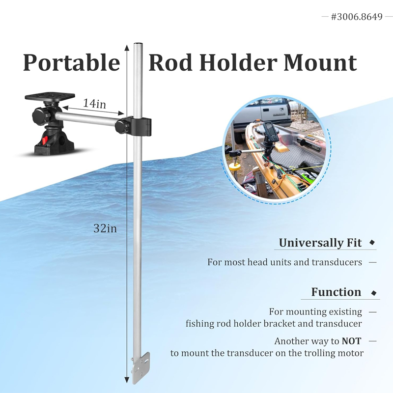 360° Rotation ,Marine Fish Fin - Fish Finder Mount avis et prix