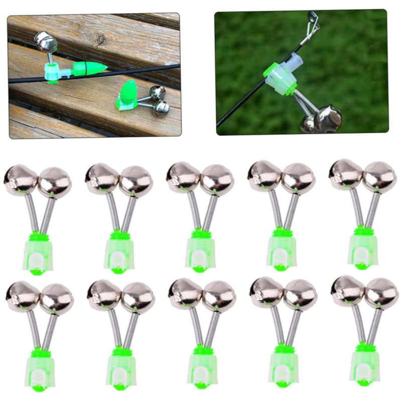50-5PCS Double Bells Fishing I - Bite Alarm avis et prix