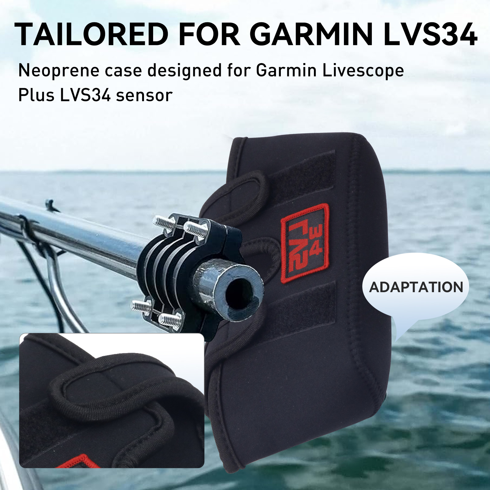 LVS34 Marine Garmin Transducer - Fish Finder Case avis et prix