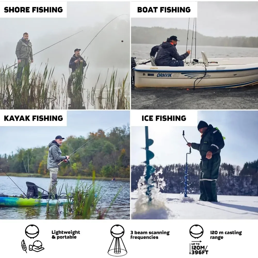 A  Chirp 2 Sonar Fish Finder - - Fishing Depth Finder avis et prix