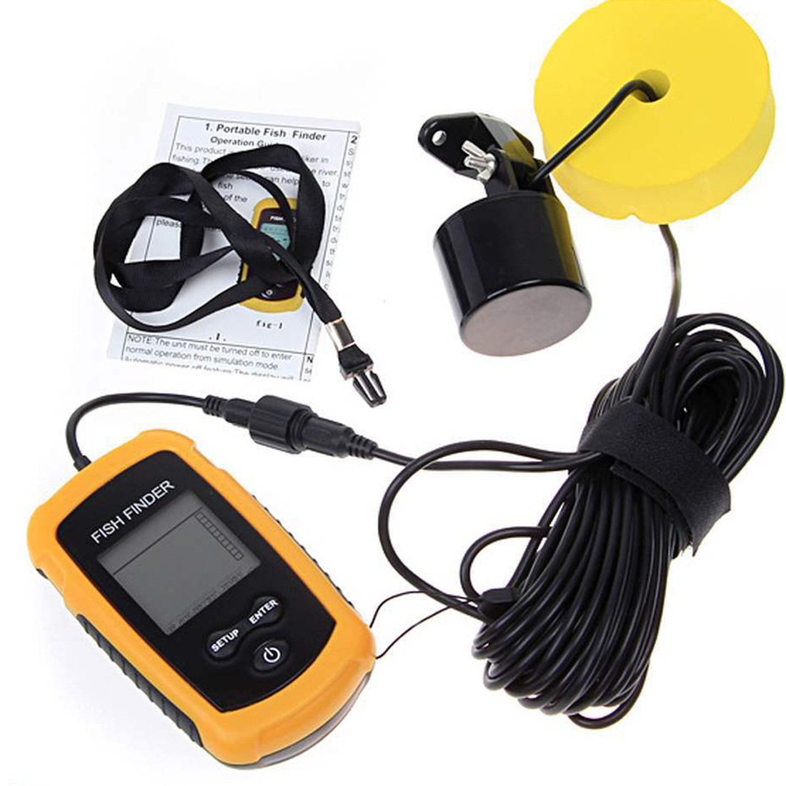Alarm 100M Portable Sonar Fish - Fish Finder Portable avis et prix