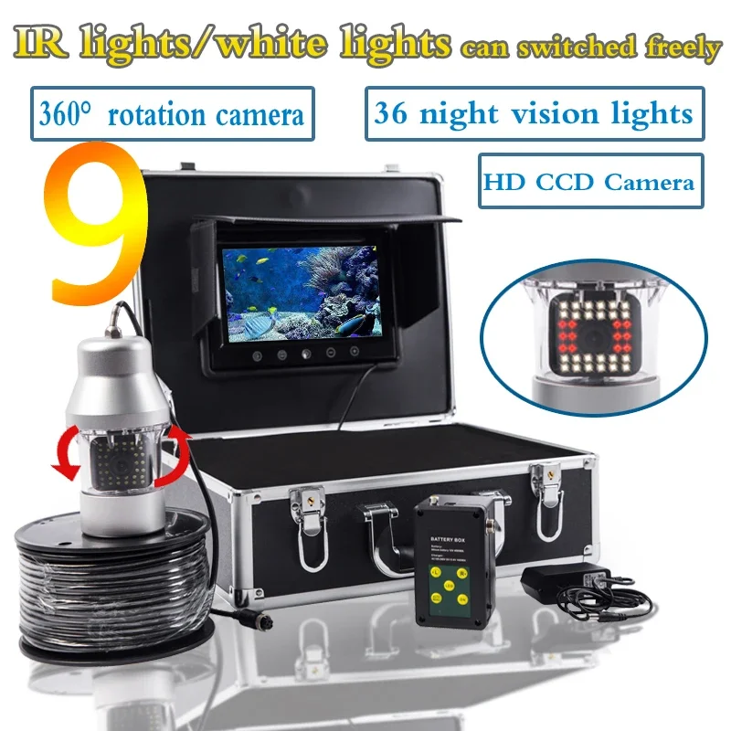 Fish finder F08A 9inch Underwa - Fishing Camera avis et prix