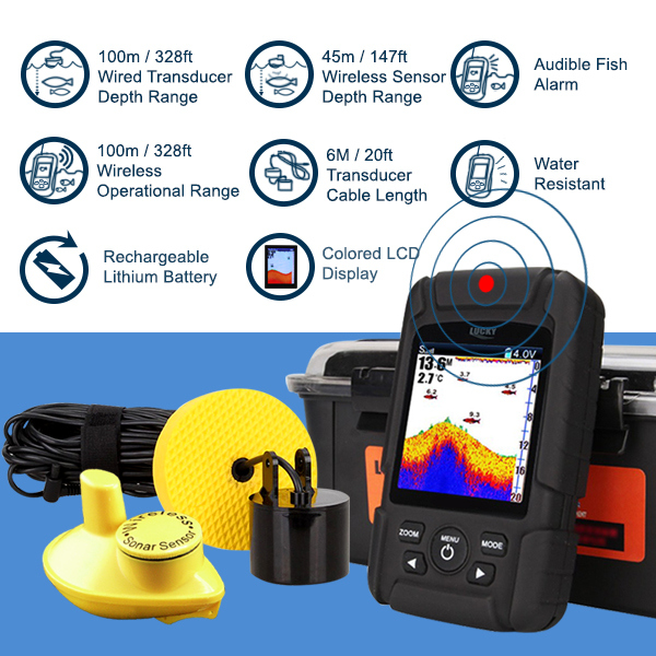 FF718LiC 2-in-1 LUCKY Fishfind - Fish Finder Cable avis et prix