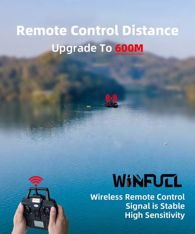WINFULL Wireless Remote Contro - Fish Finder Gps avis et prix