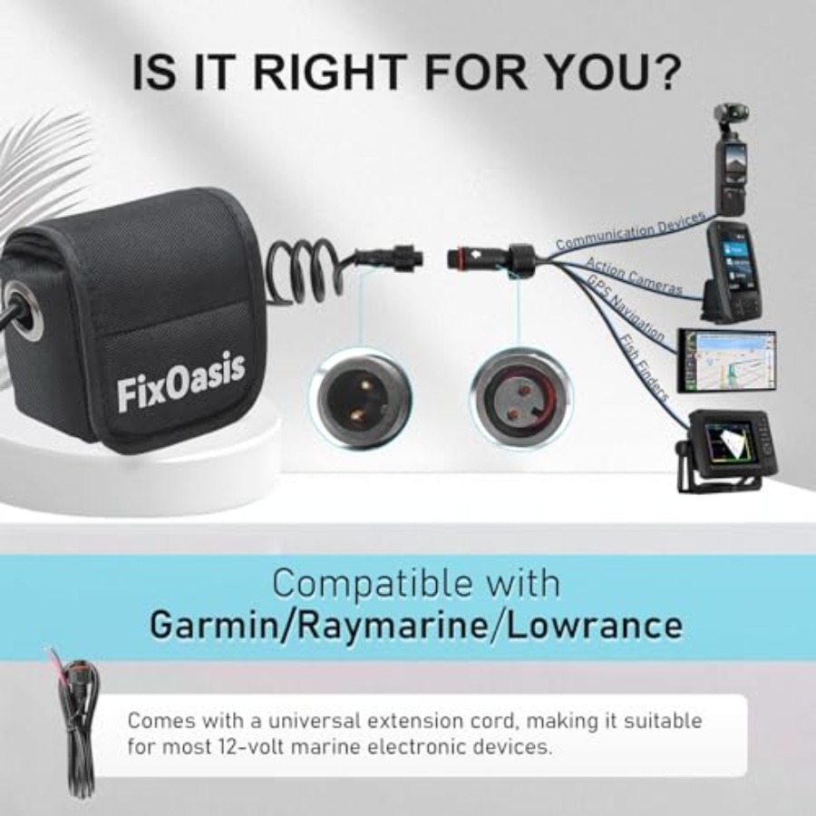 Kayak marine fish finder batte - Fish Finder Charger avis et prix
