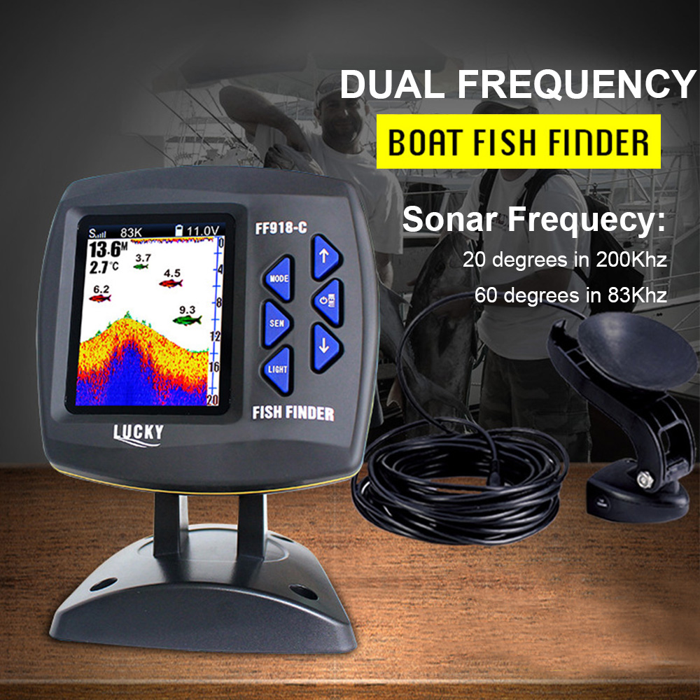 FF918-C100DS Color Screen Wire - Fish Finder Gps avis et prix