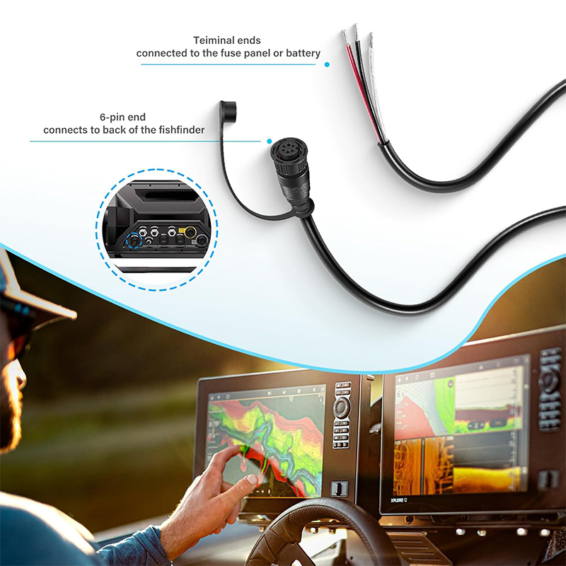 720110-1 PC13 Power Cable for  - Fish Finder Cable avis et prix
