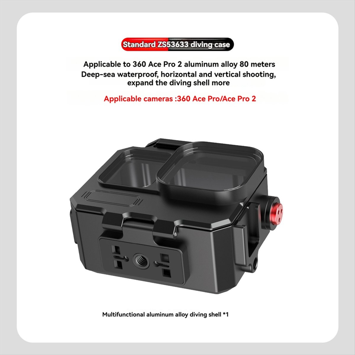 M05K 263FT/80M Waterproof Case - Underwater Camera avis et prix