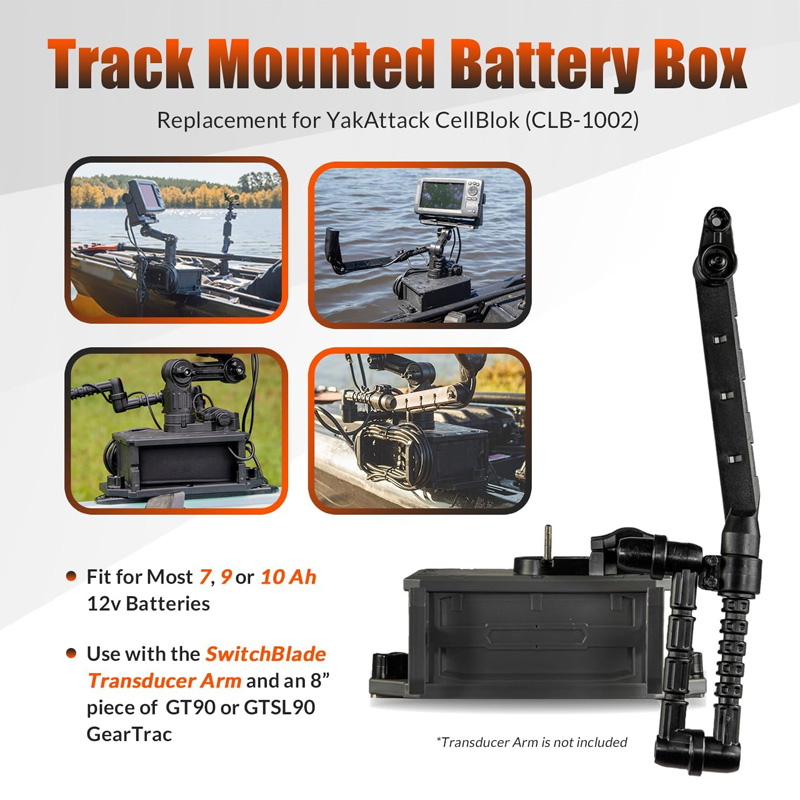 Track Mounted Battery Box for  - Fish Finder avis et prix