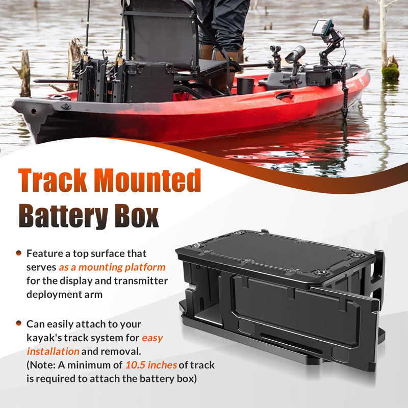 Track Mounted Battery Box for  - Fish Finder avis et prix