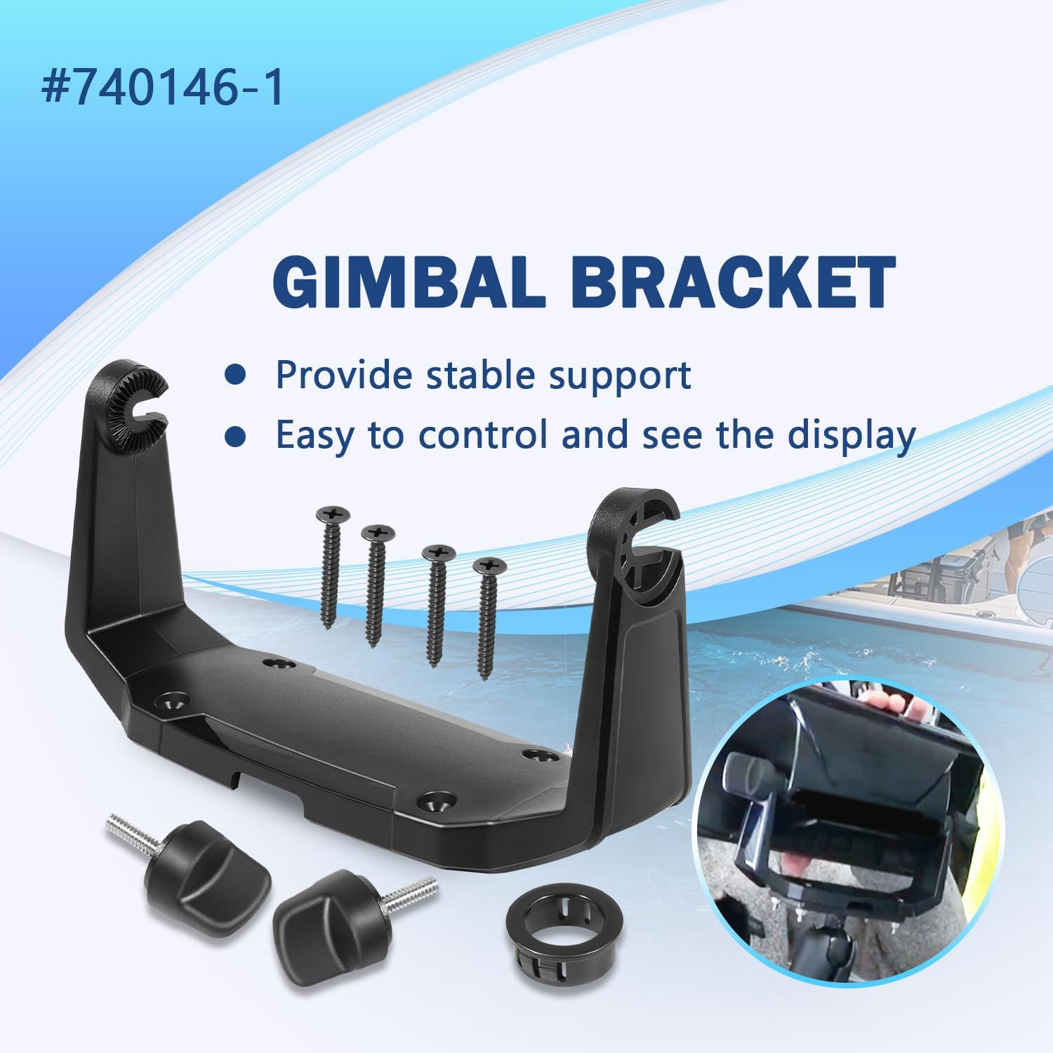 740146-1 Gimbal Mount Kit Comp - Fish Finder Mount avis et prix