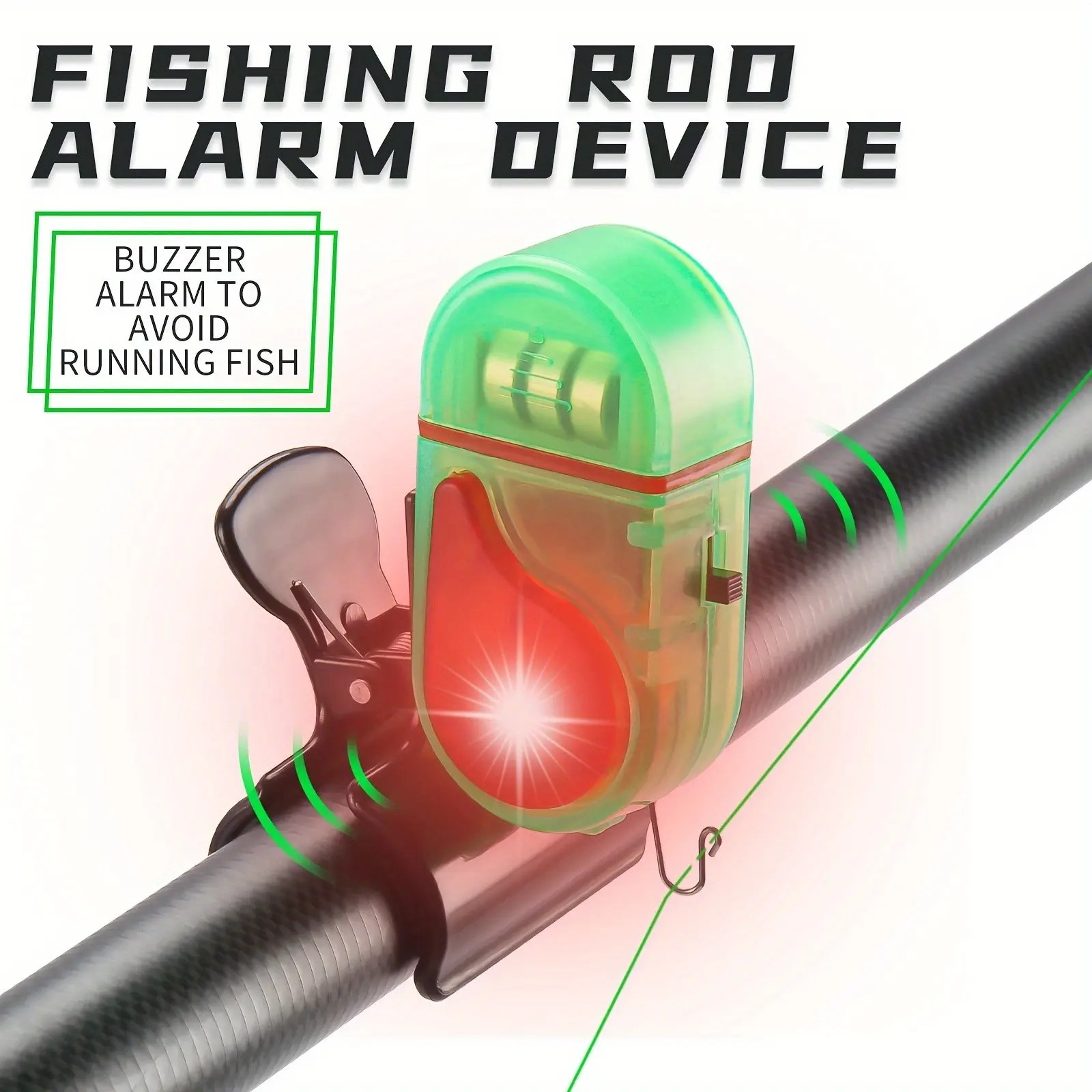 2PCS LED Fishing Bite Alarm, 2 - Bite Indicator avis et prix