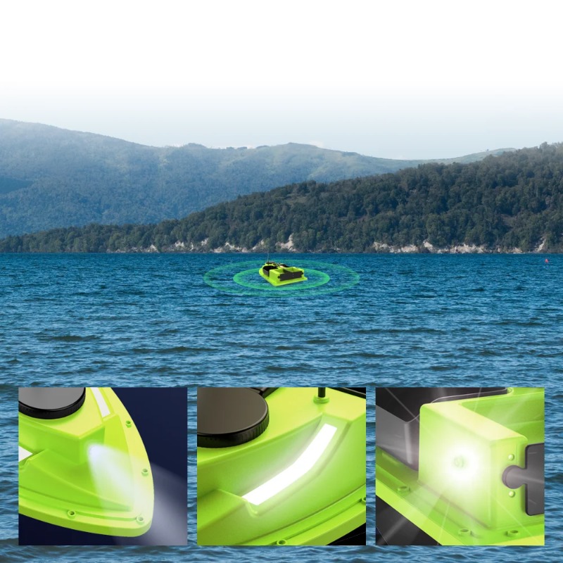 D19 GPS RC Bait Boat 600M 4 Ho - Fishing Gps avis et prix