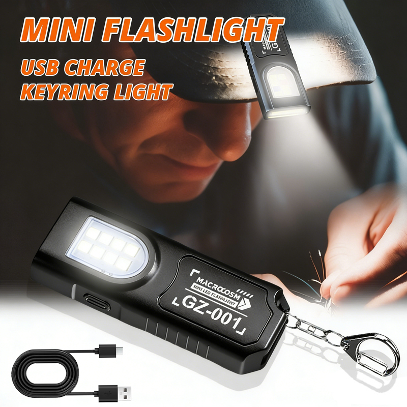 LED Keychain Flashlight Type C - Fishing Light avis et prix