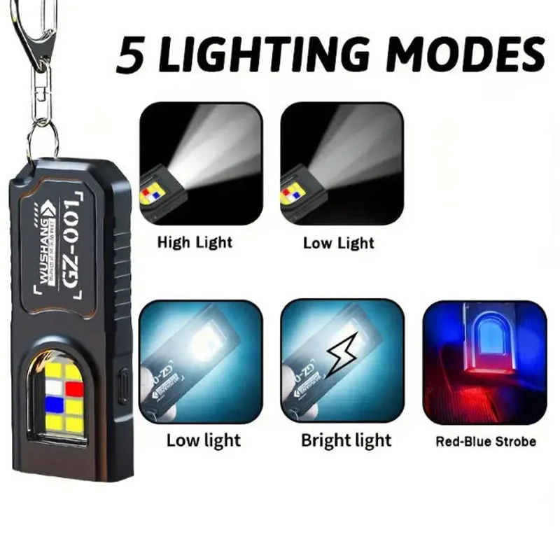 LED Keychain Flashlight Type C - Fishing Light avis et prix