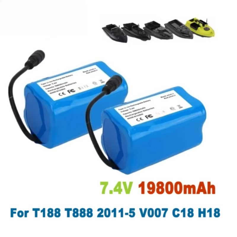 7.4V 19800mAh Battery with USB - Fish Finder Charger avis et prix