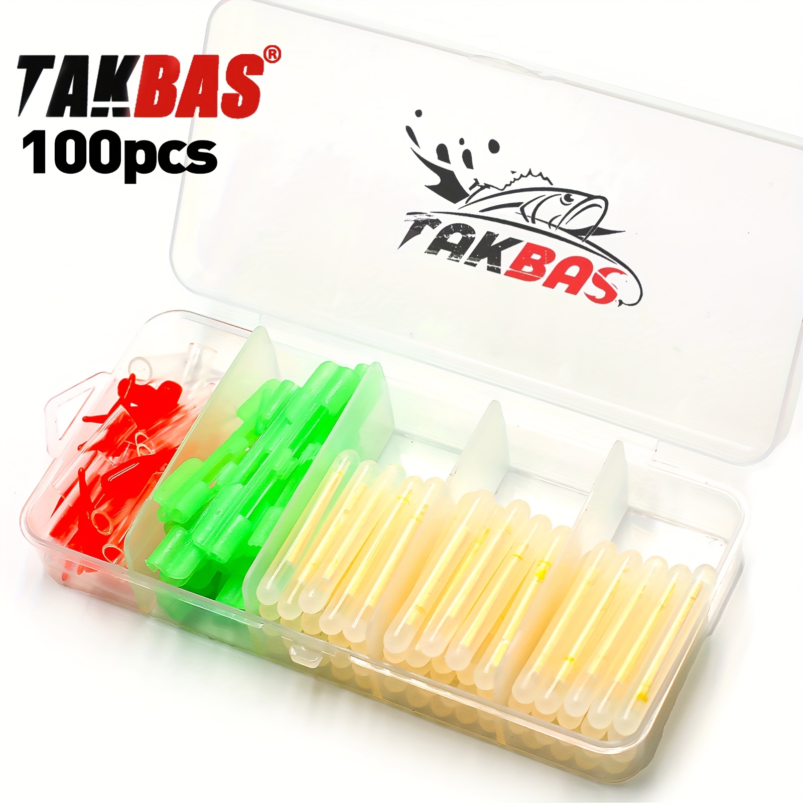 100PCS Fishing Glow Sticks Set - Bite Alarm avis et prix