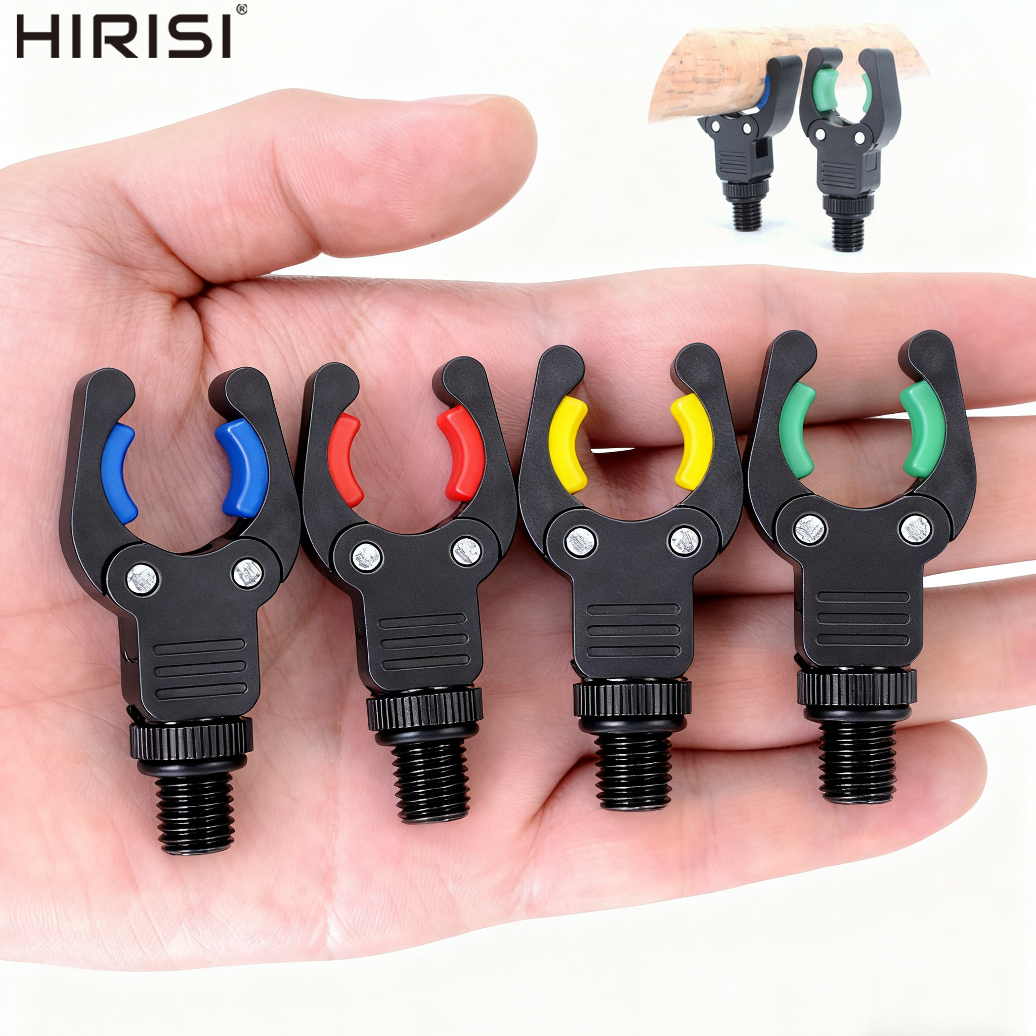 Hirisi 2pcs Carp Fishing Rod R - Bite Alarm avis et prix