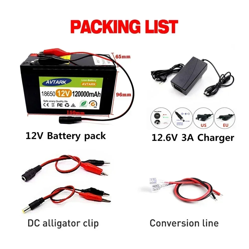 12V 120Ah Lithium Rechargeable - Fish Finder Charger avis et prix